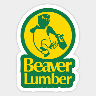 Beaver Lumber Sticker
